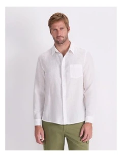 Long Sleeve Linen Shirt
