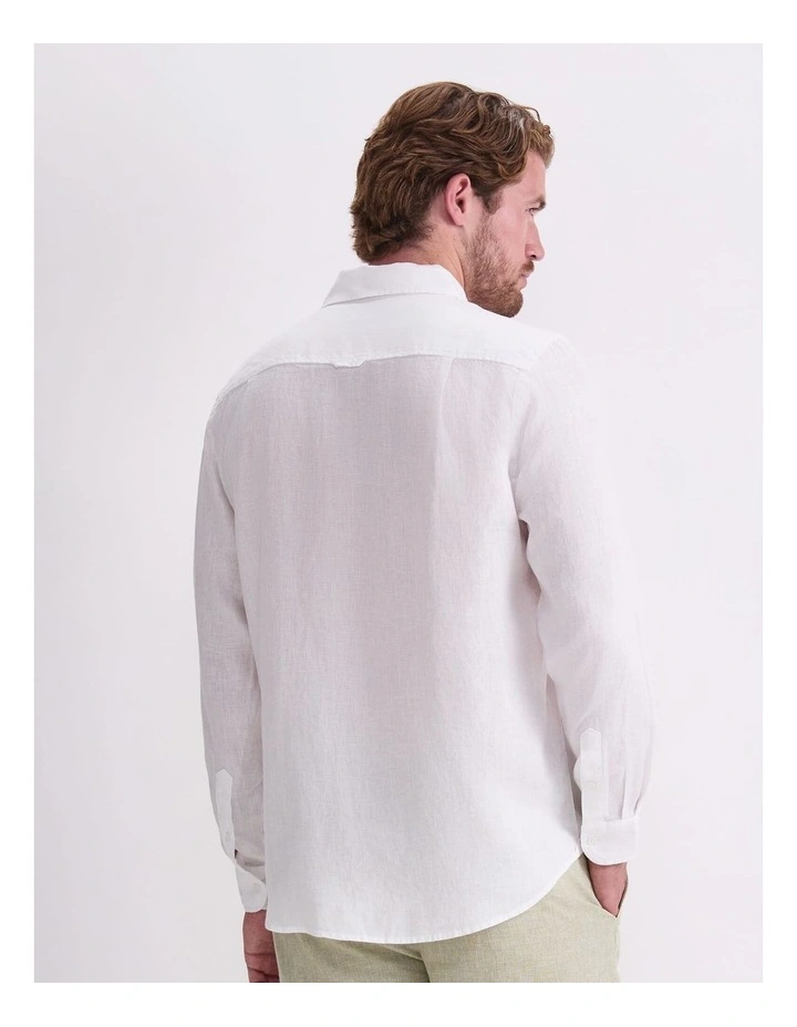 Long Sleeve Linen Shirt image 2