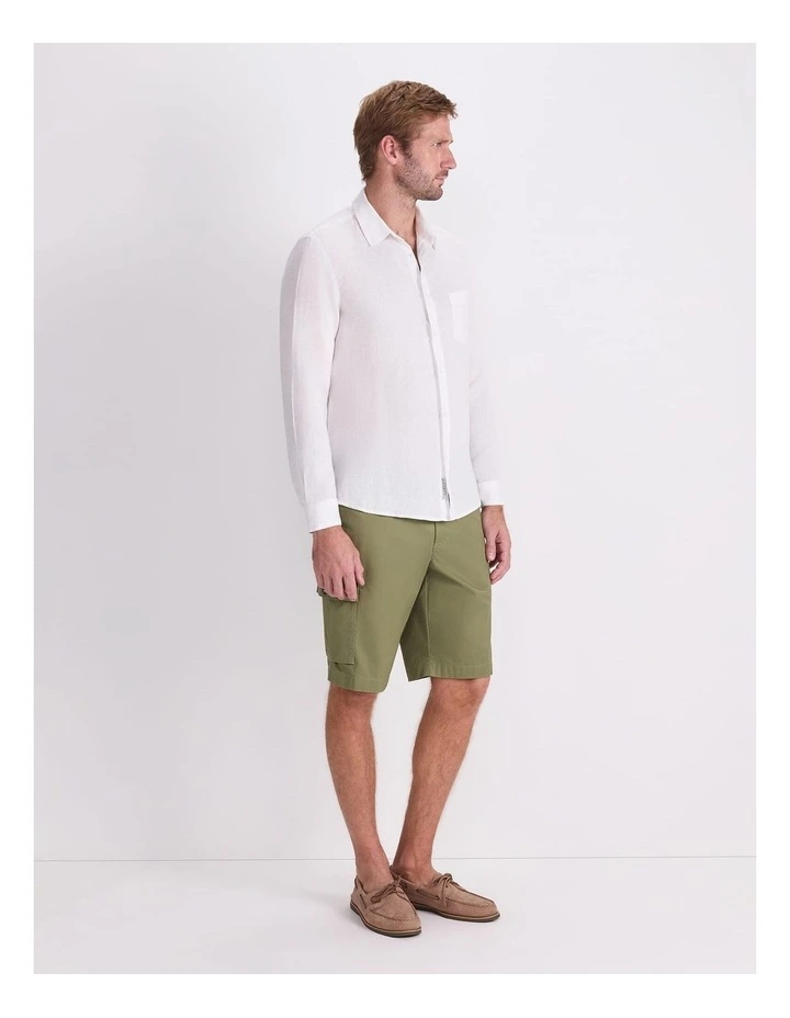 Long Sleeve Linen Shirt image 3