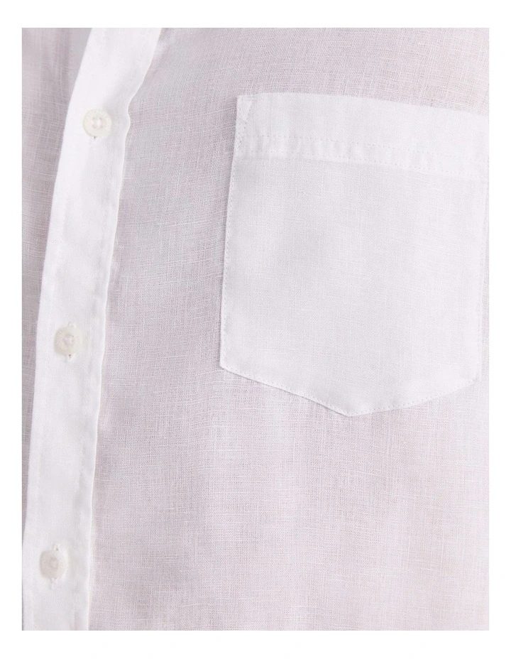 Long Sleeve Linen Shirt image 7