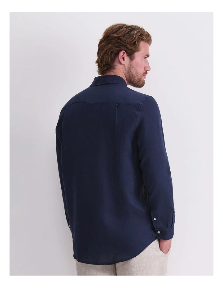 Long Sleeve Linen Shirt image 2