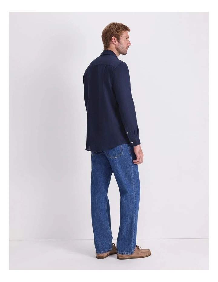 Long Sleeve Linen Shirt image 2