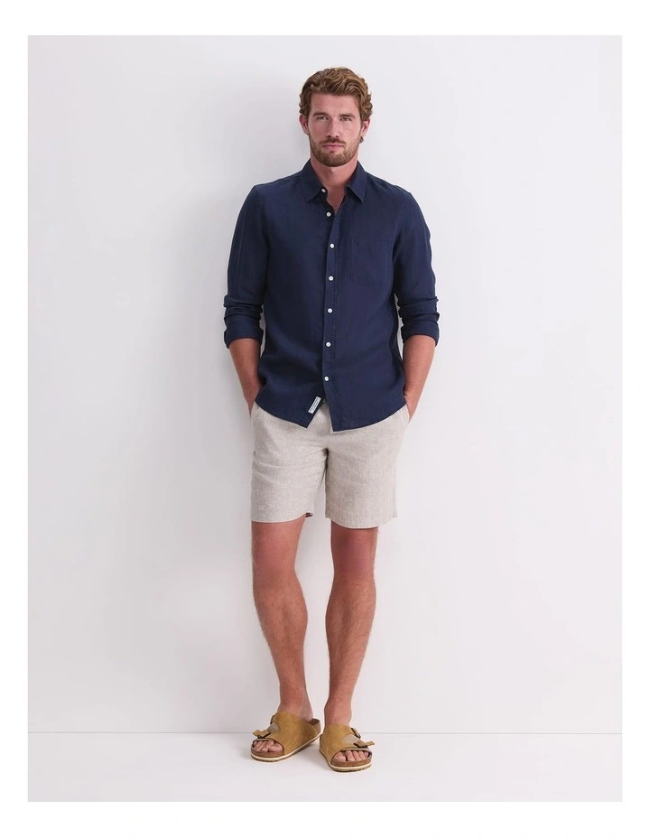 Long Sleeve Linen Shirt image 3