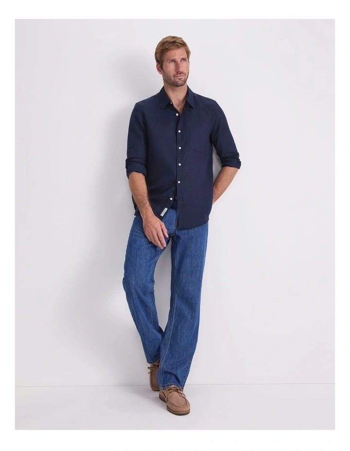 Long Sleeve Linen Shirt image 5