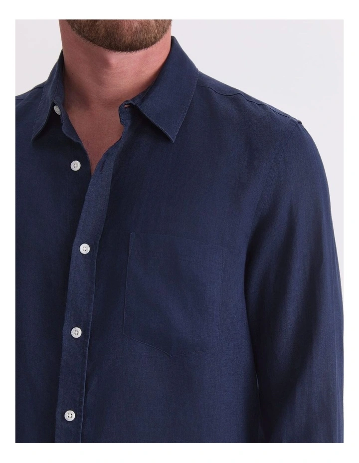 Long Sleeve Linen Shirt image 6