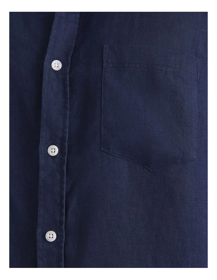 Long Sleeve Linen Shirt image 7
