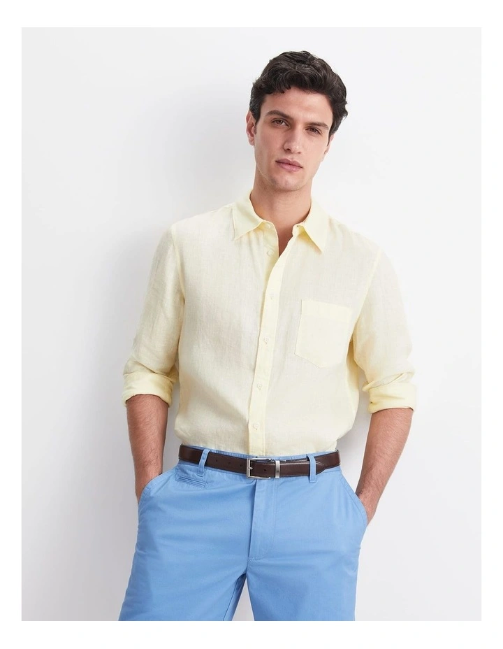 Long Sleeve Linen Shirt image 1