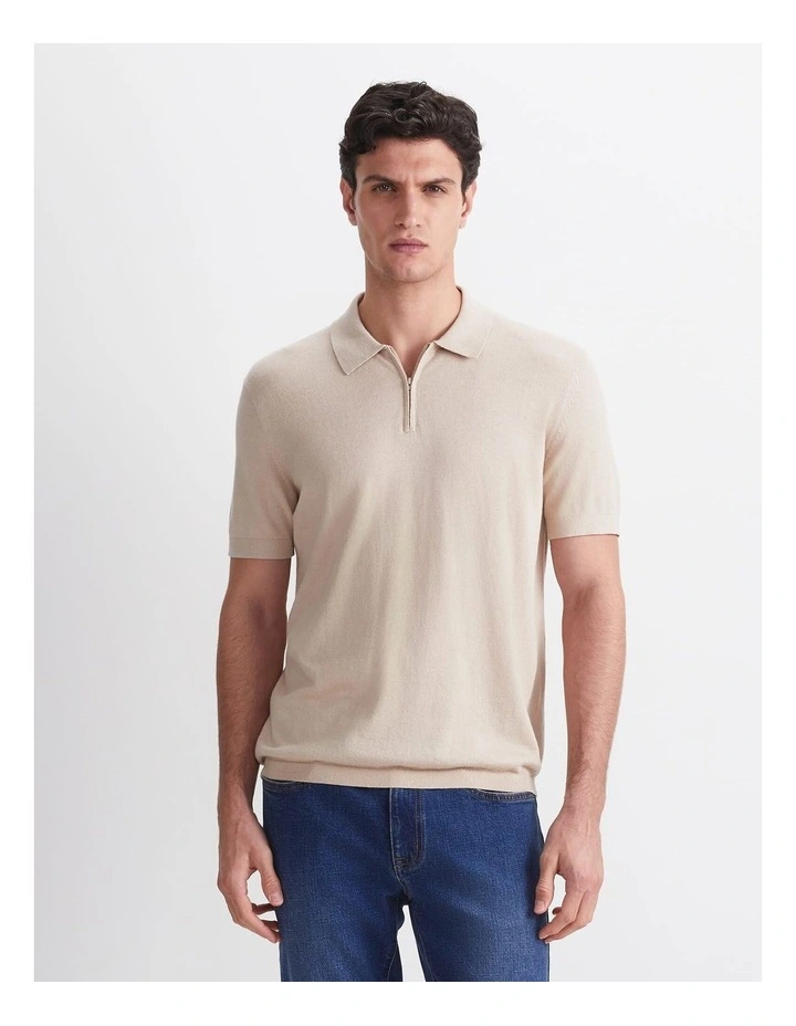 Ojas Zip Knit Polo image 1