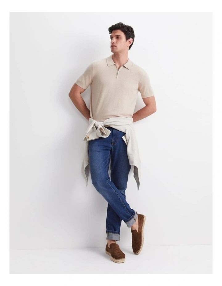 Ojas Zip Knit Polo image 3