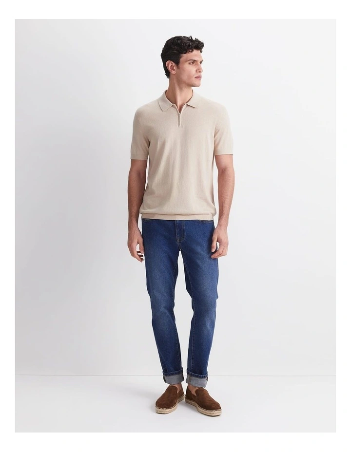 Ojas Zip Knit Polo image 4