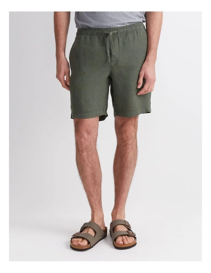 Caffery Yarn-Dyed Linen Short image 1