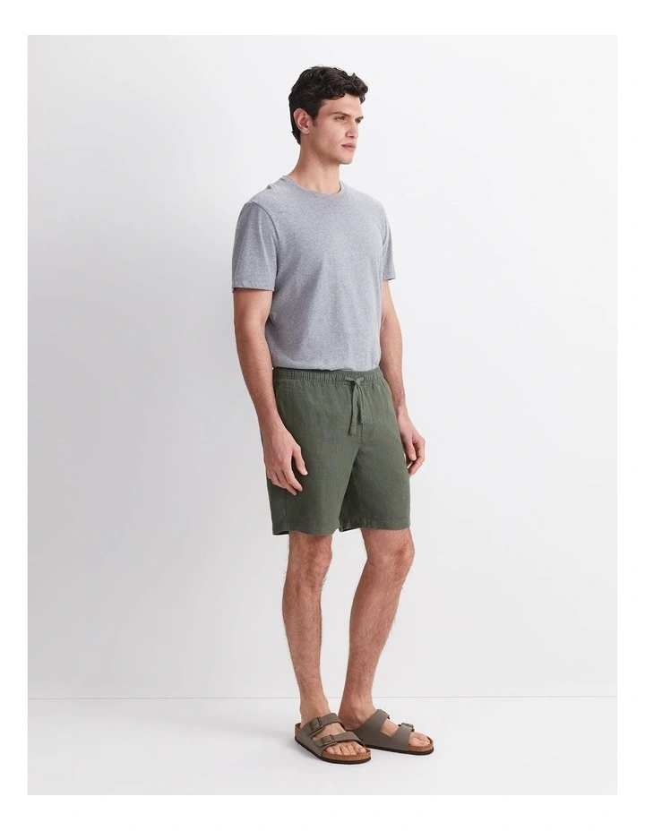 Caffery Yarn-Dyed Linen Short image 4