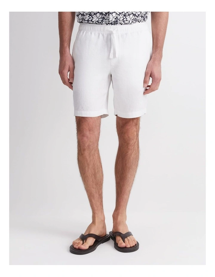Caffery Yarn-Dyed Linen Short image 1