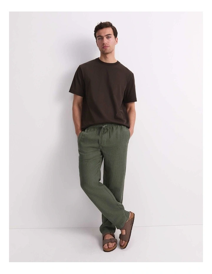 Caffery Yarn-Dyed Linen Pant image 3