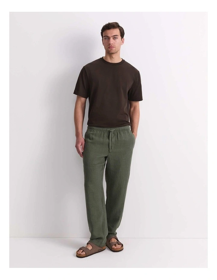 Caffery Yarn-Dyed Linen Pant image 4