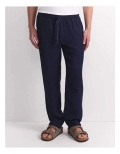 Caffery Yarn-Dyed Linen Pant