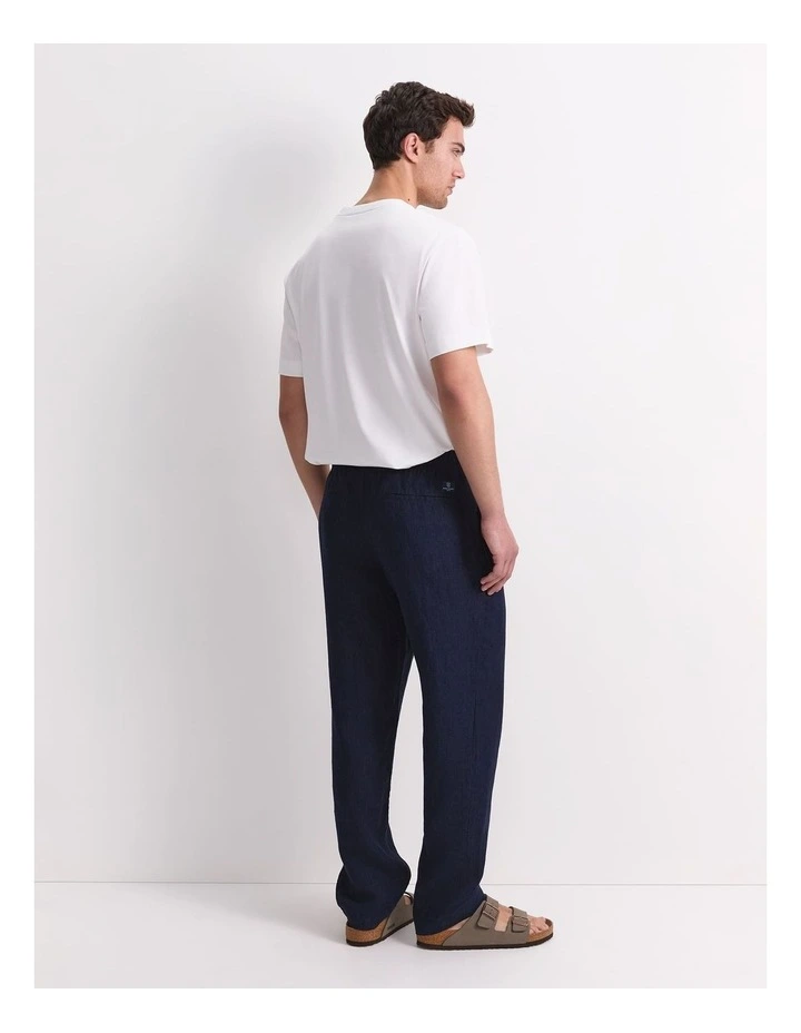 Caffery Yarn-Dyed Linen Pant image 2