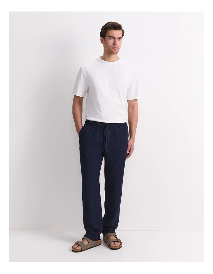 Caffery Yarn-Dyed Linen Pant image 4