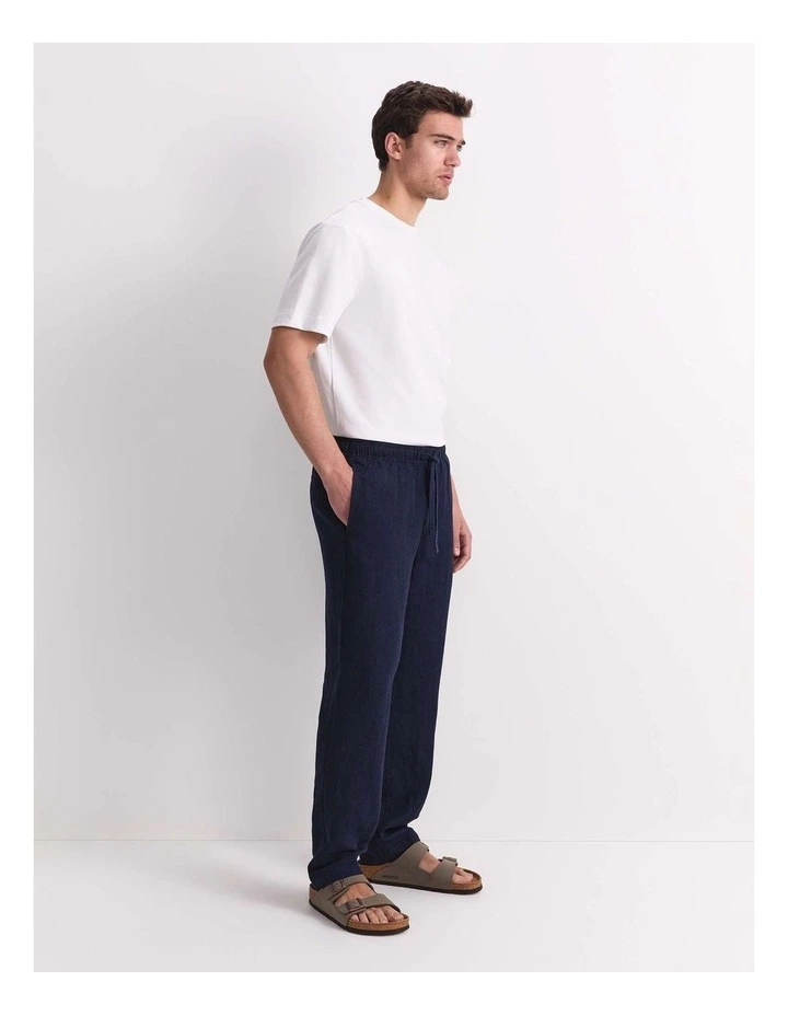 Caffery Yarn-Dyed Linen Pant image 5