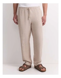 Caffery Yarn-Dyed Linen Pant