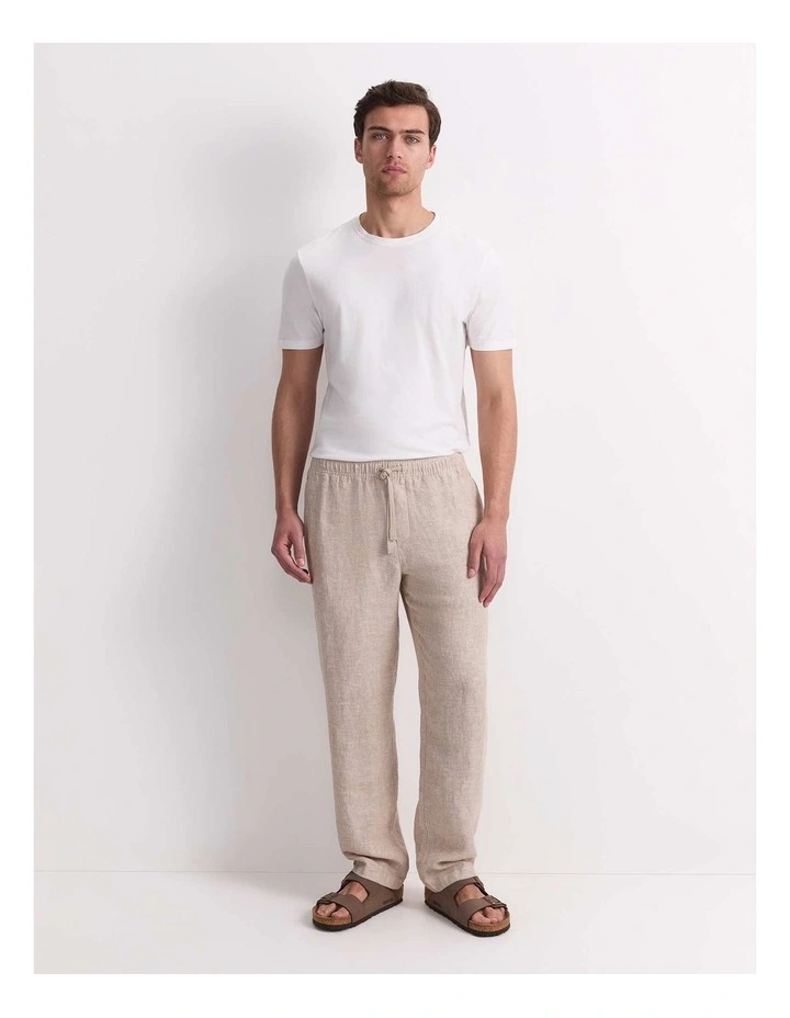 Caffery Yarn-Dyed Linen Pant image 3