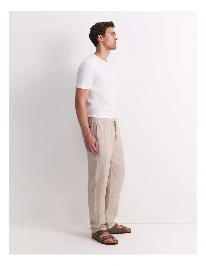 Caffery Yarn-Dyed Linen Pant image 4