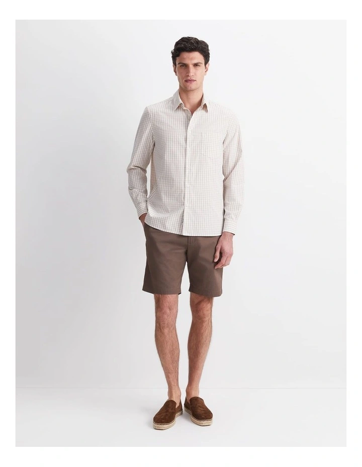 Thomas Long Sleeve Gingham Shirt image 5