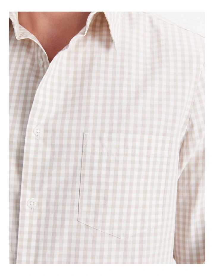 Thomas Long Sleeve Gingham Shirt image 7
