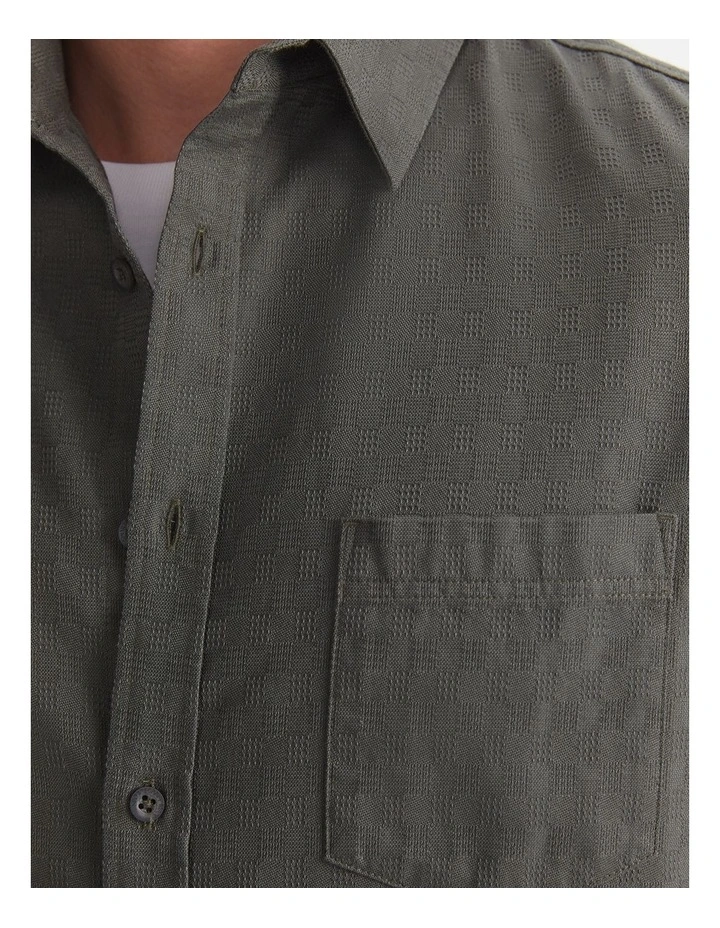 Craig Short Sleeve Shirt in Green image 6