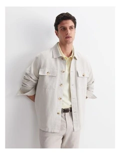 Otis Linen Blend Casual Jacket