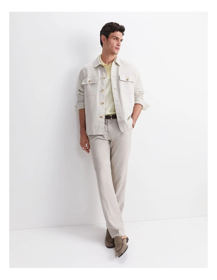 Otis Linen Blend Casual Jacket image 3