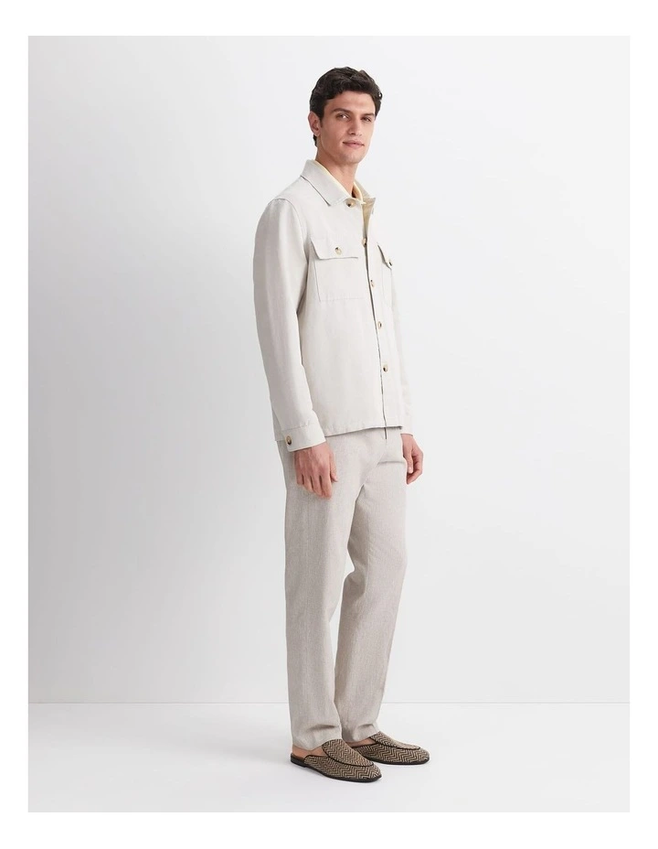 Otis Linen Blend Casual Jacket image 5