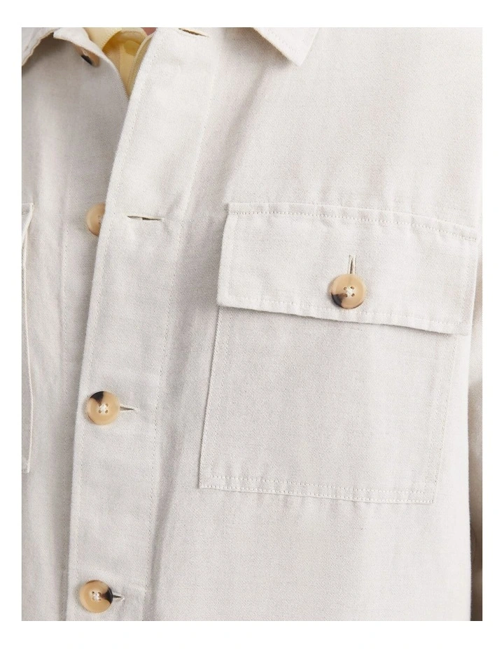 Otis Linen Blend Casual Jacket image 6