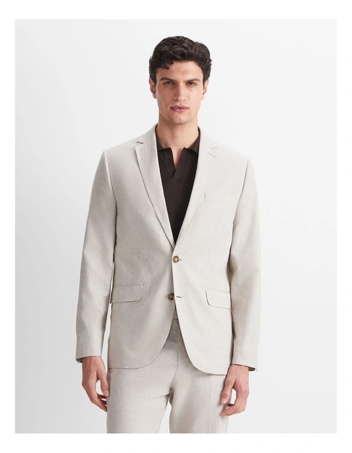 Jeffrey Linen Blend Suit Jacket image 1