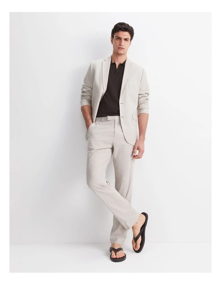 Jeffrey Linen Blend Suit Jacket image 3