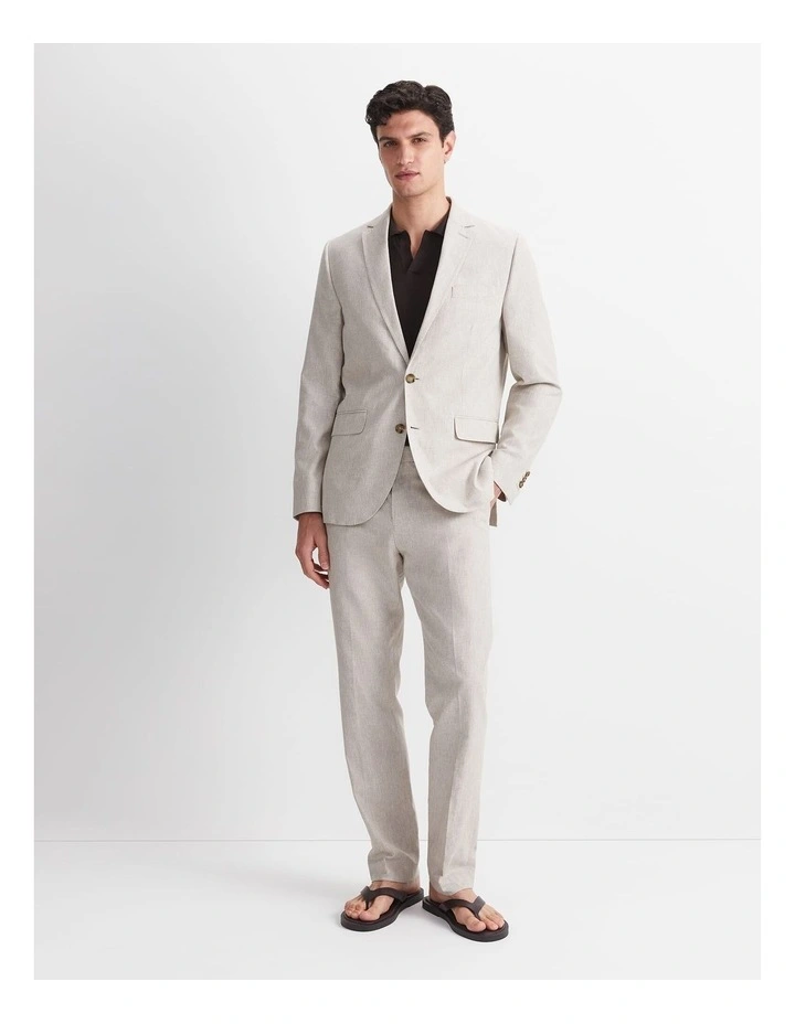 Jeffrey Linen Blend Suit Jacket image 4