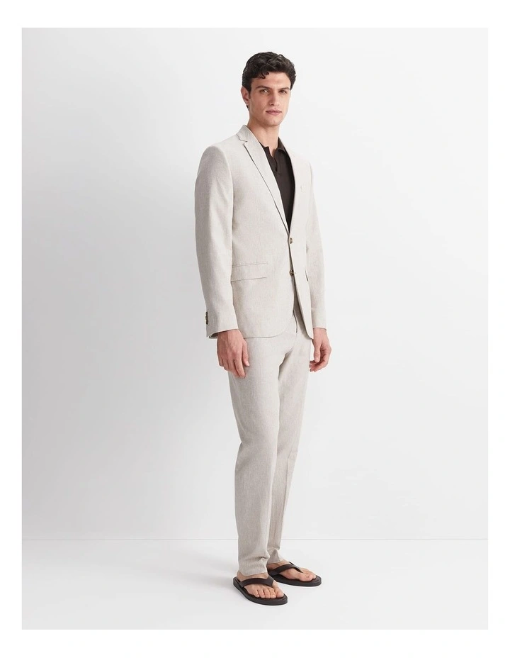 Jeffrey Linen Blend Suit Jacket image 5