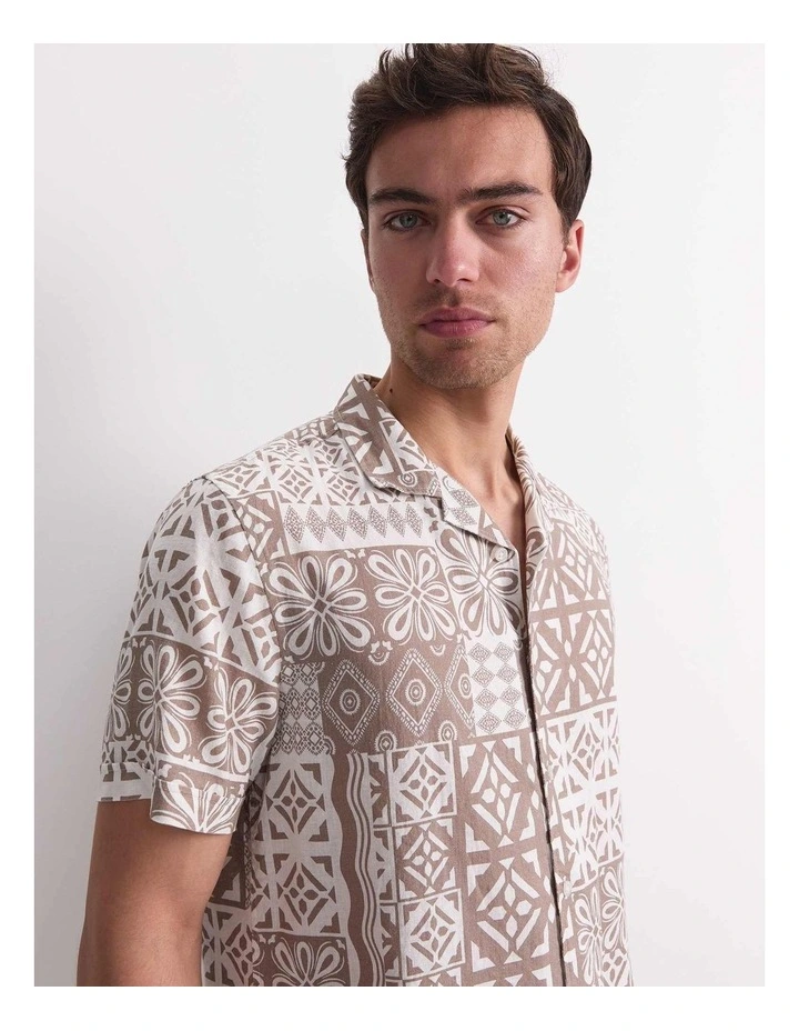 Casper Short Sleeve Print Shirt image 3
