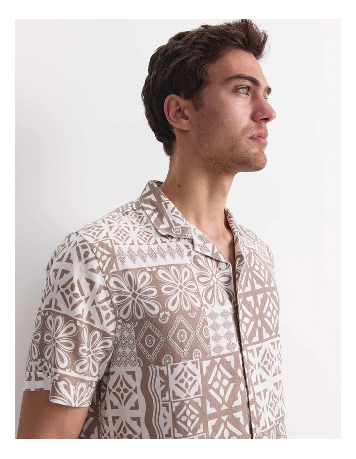 Casper Short Sleeve Print Shirt image 4