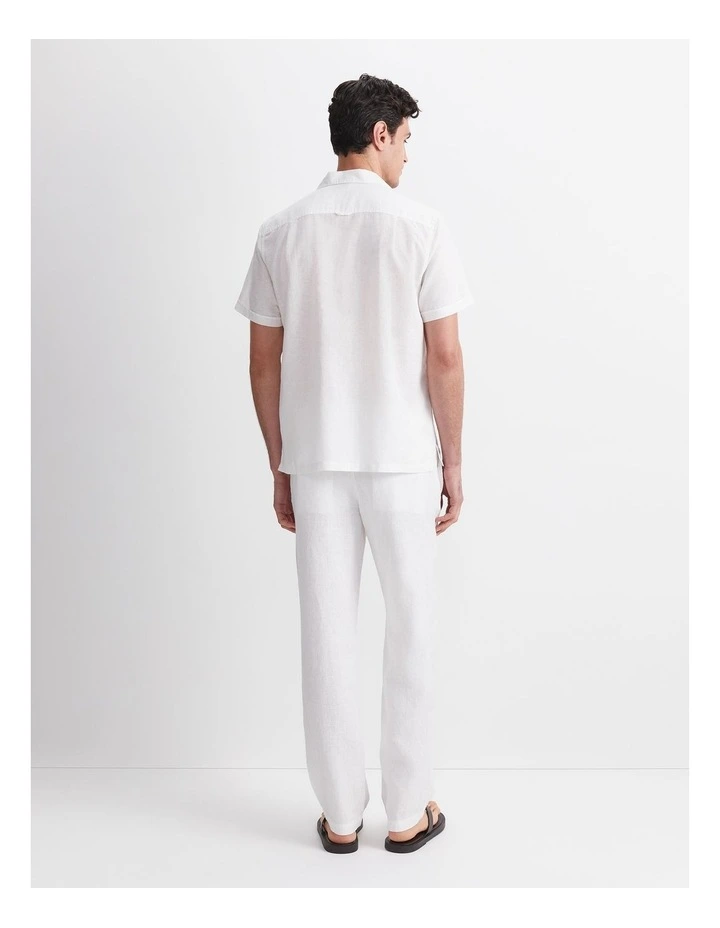 Miles Linen Blend Print Shirt image 2