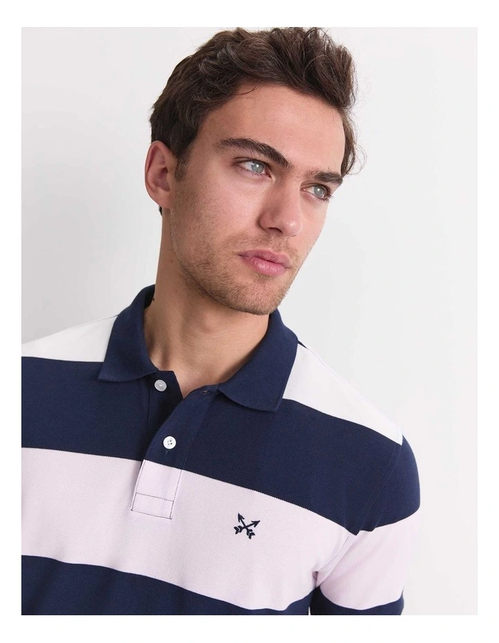 Zac Stripe Polo image 4