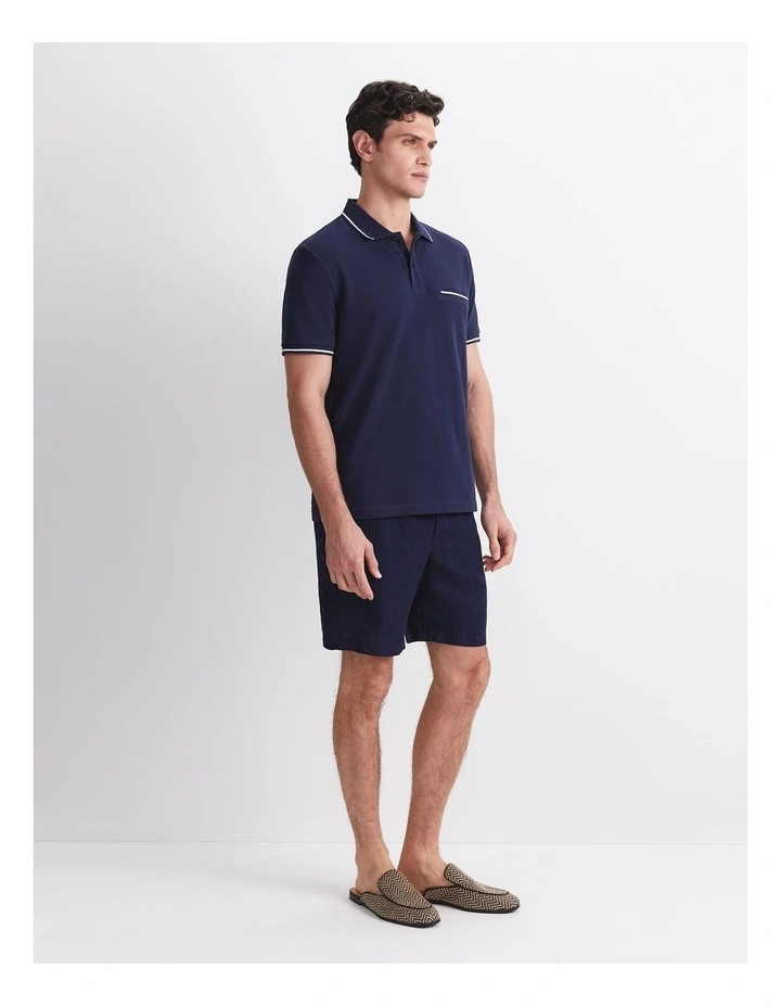 Toby Cotton Texture Polo image 4