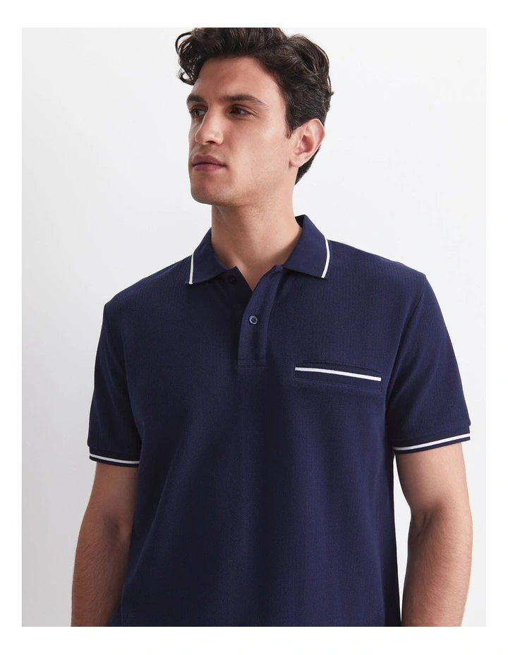 Toby Cotton Texture Polo image 5