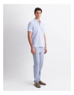 Toby Cotton Texture Polo