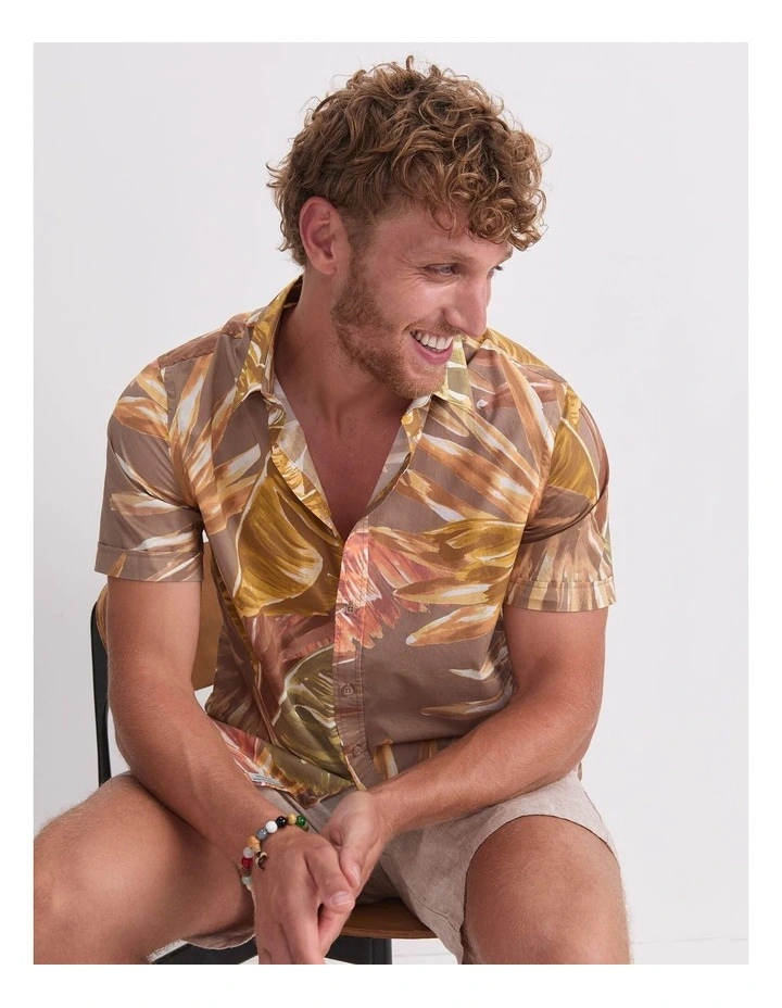 Jude Short Sleeve Shirt in Multi image 5