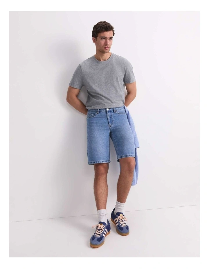 Aaran Denim 5 Pocket Short image 3
