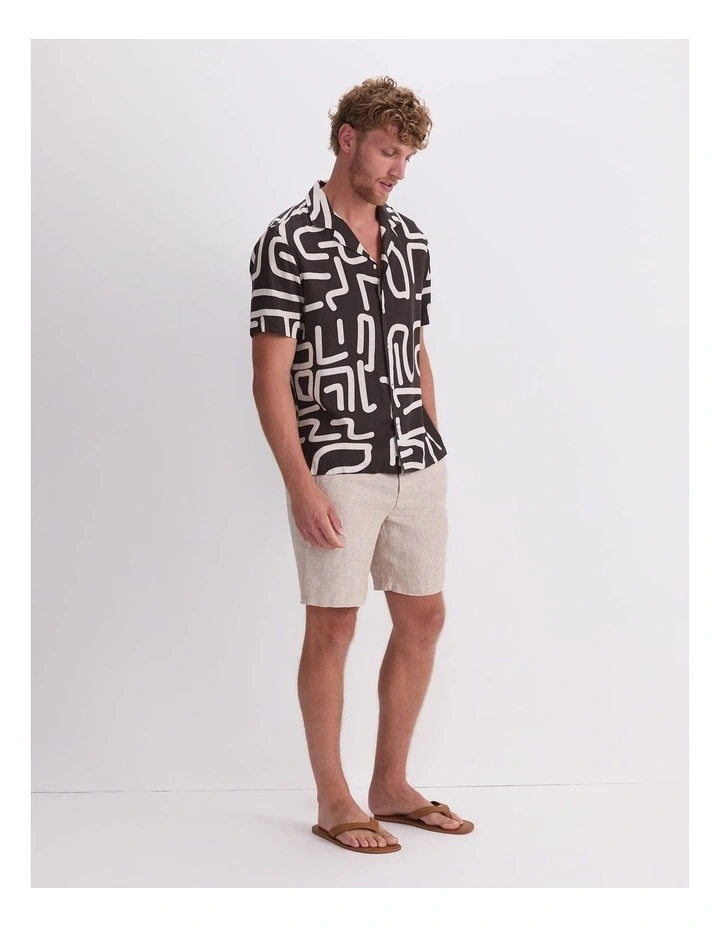 Kewarra Resort Shirt in Brown image 3