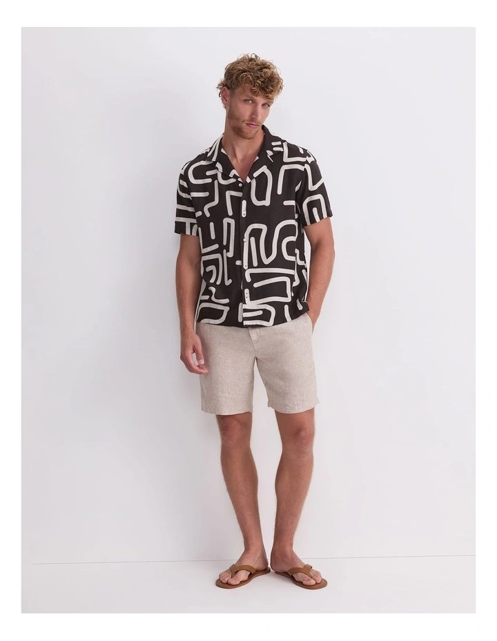 Kewarra Resort Shirt in Brown image 4