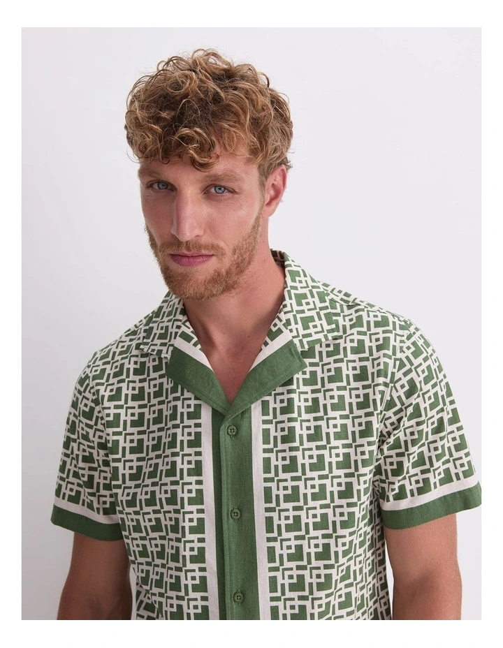 Dominic Resort Shirt in Green image 6