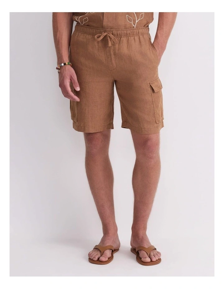 Caffery Cargo Short in Brown image 1